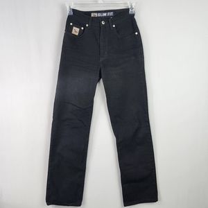 Cruel Girl Slim Fit Black Jeans Sz 5 Short